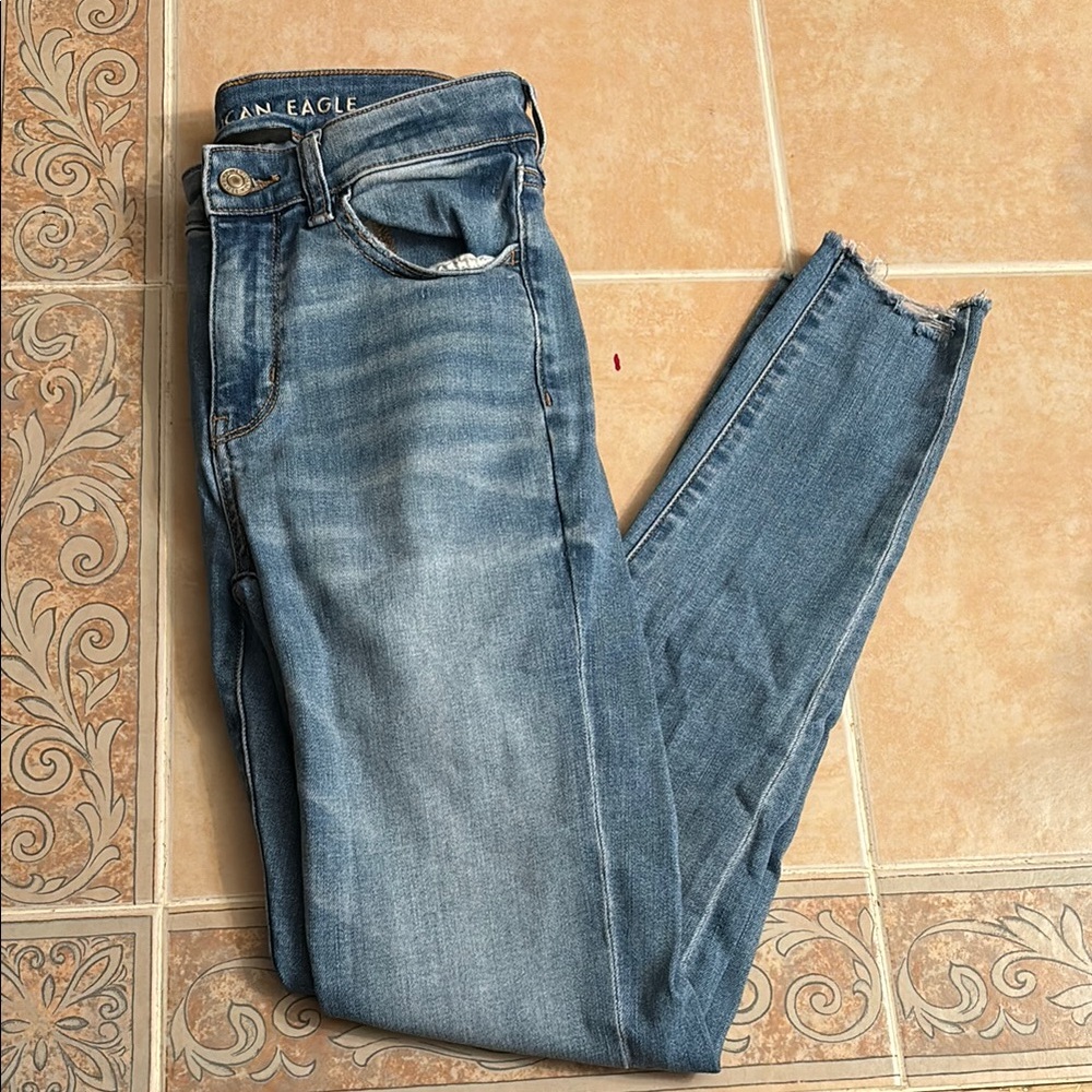American Eagle Outfitters Women's Blue Jeans